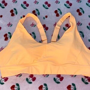 Xersion Light Yellow Sports Bra